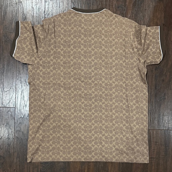 Coach Brown Mickey Mouse T-Shirt - Picture 5 of 7